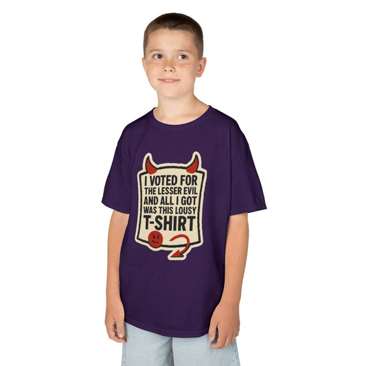 Color: Purple | I voted for the lessor evil Kids Tee