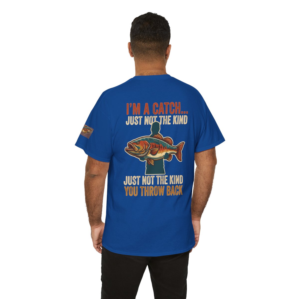 Color: Royal | I'm A Catch Premium Graphic Tee