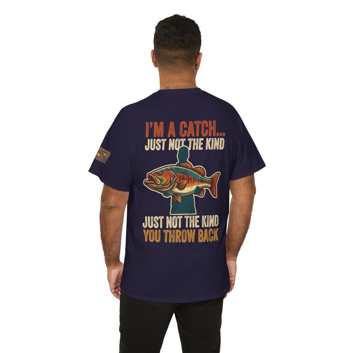 Color: Blackberry | I'm A Catch Premium Graphic Tee