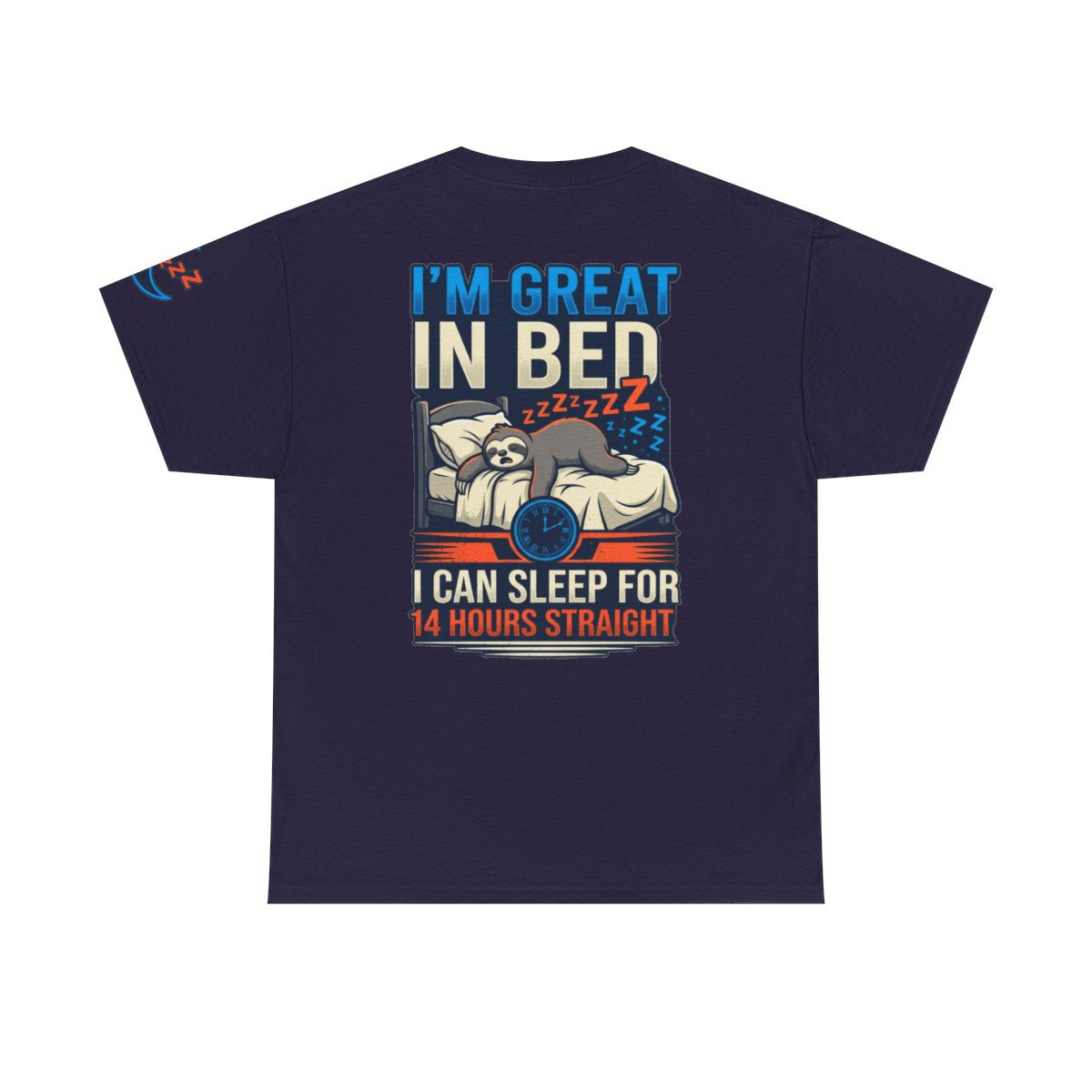 Color: Blackberry | I'm Great In Bed Premium Graphic Tee