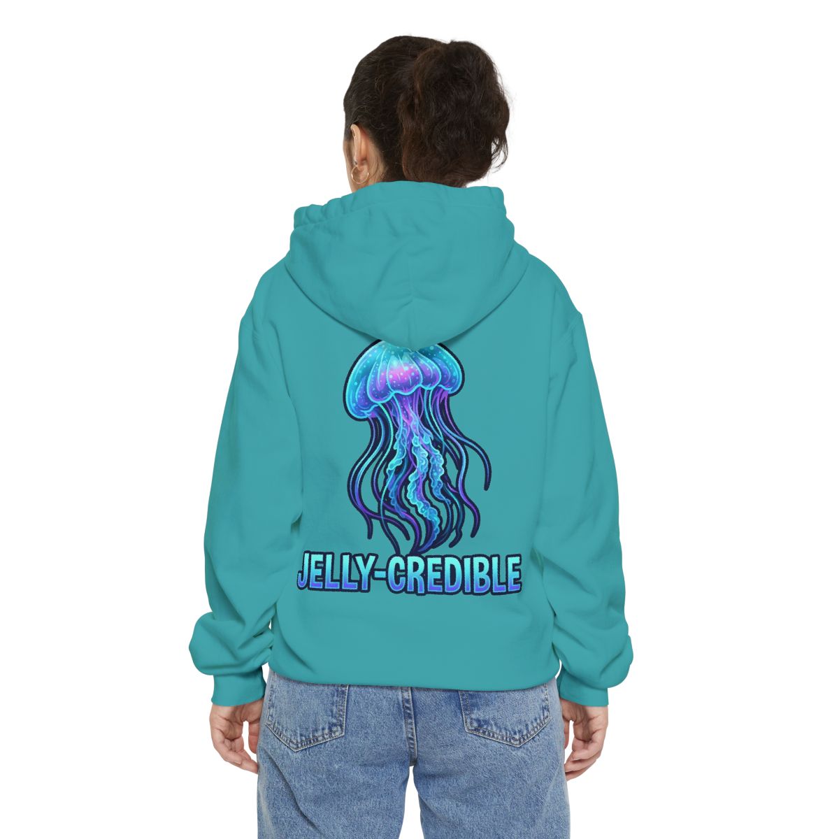 Color: Seafoam | Jelly Credible Garment-Dyed Hoodie