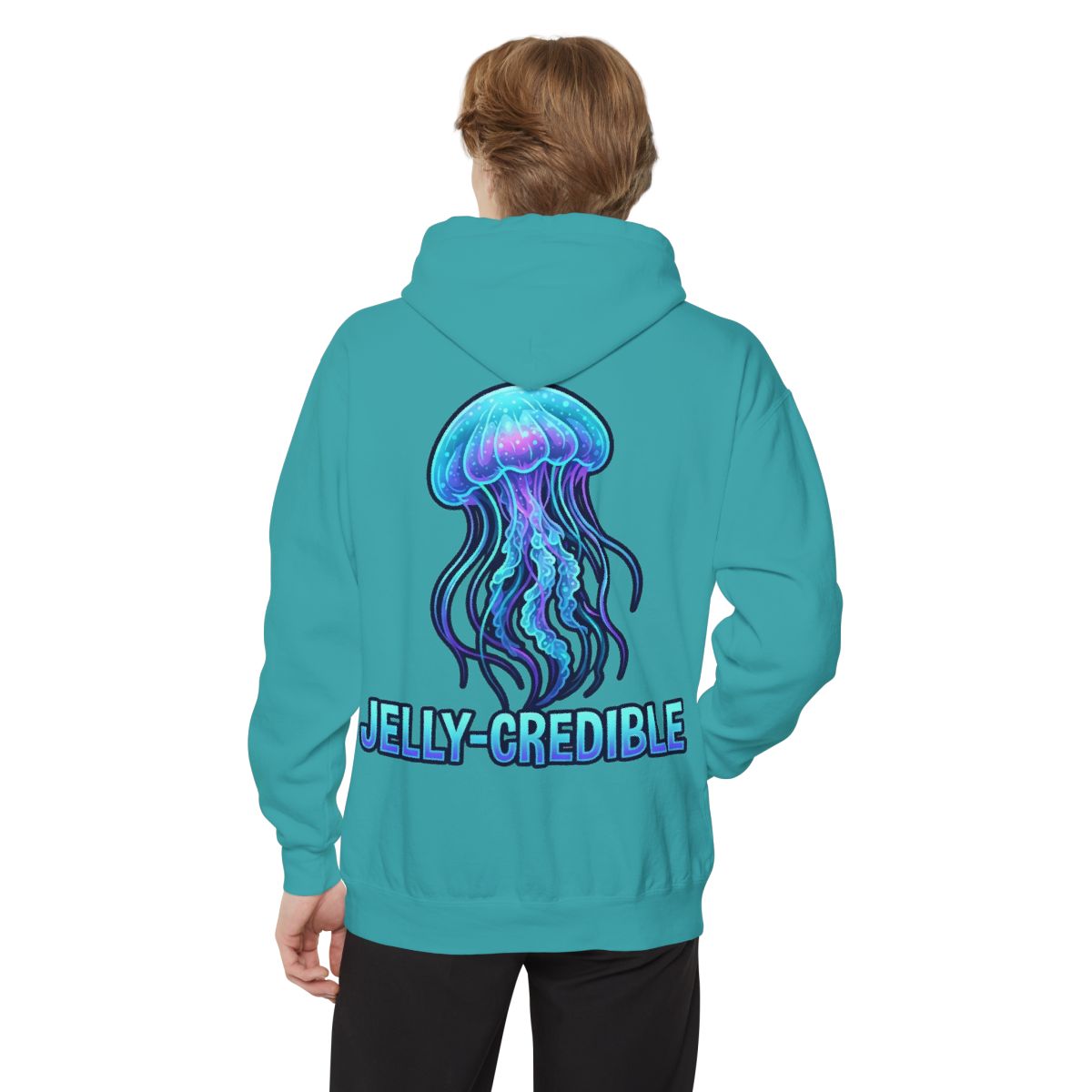 Color: Seafoam | Jelly Credible Garment-Dyed Hoodie