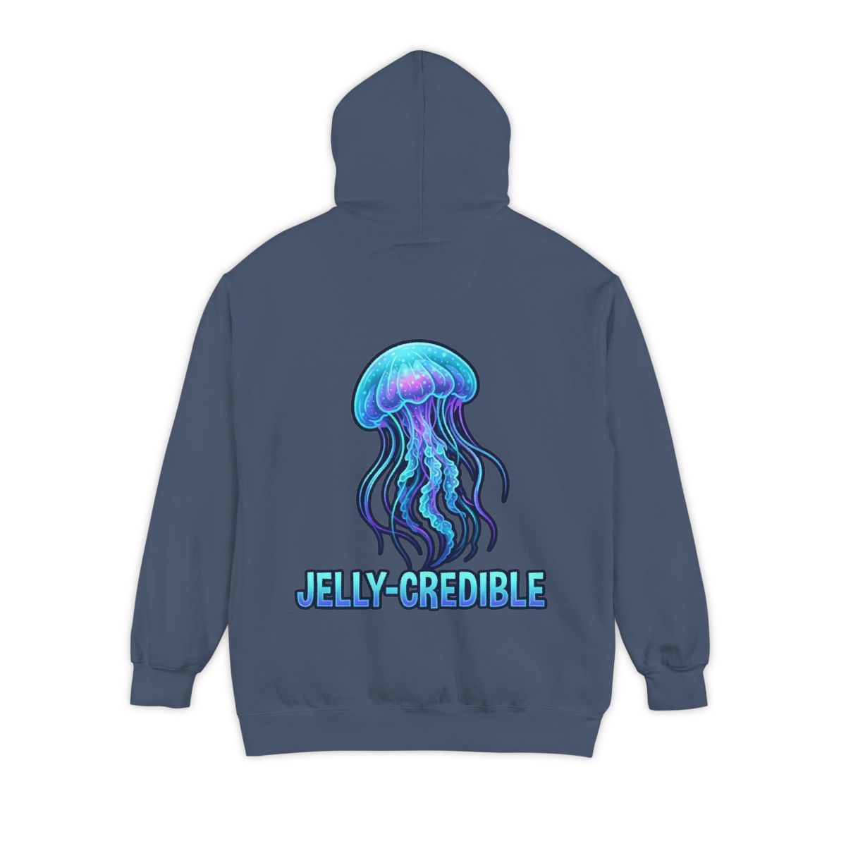 Color: Denim | Jelly Credible Garment-Dyed Hoodie