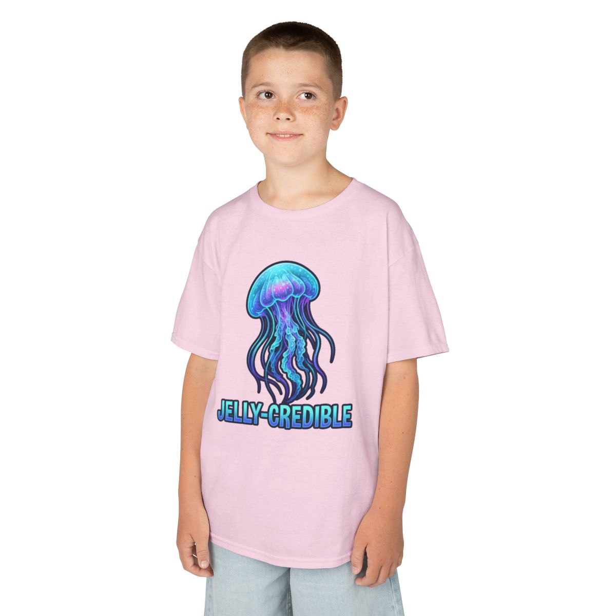 Color: Light Pink | Jelly Credible Kids Tee