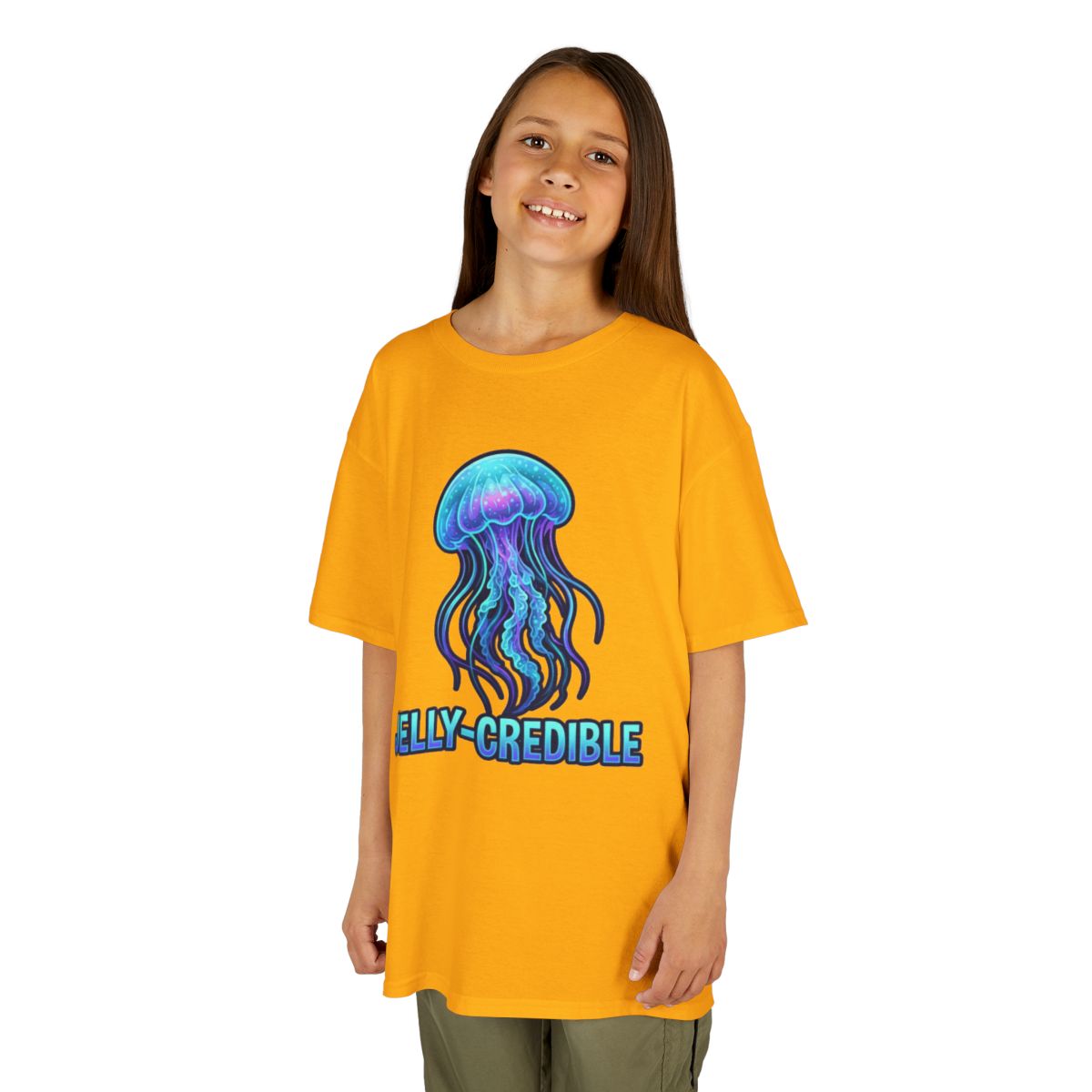 Color: Gold | Jelly Credible Kids Tee