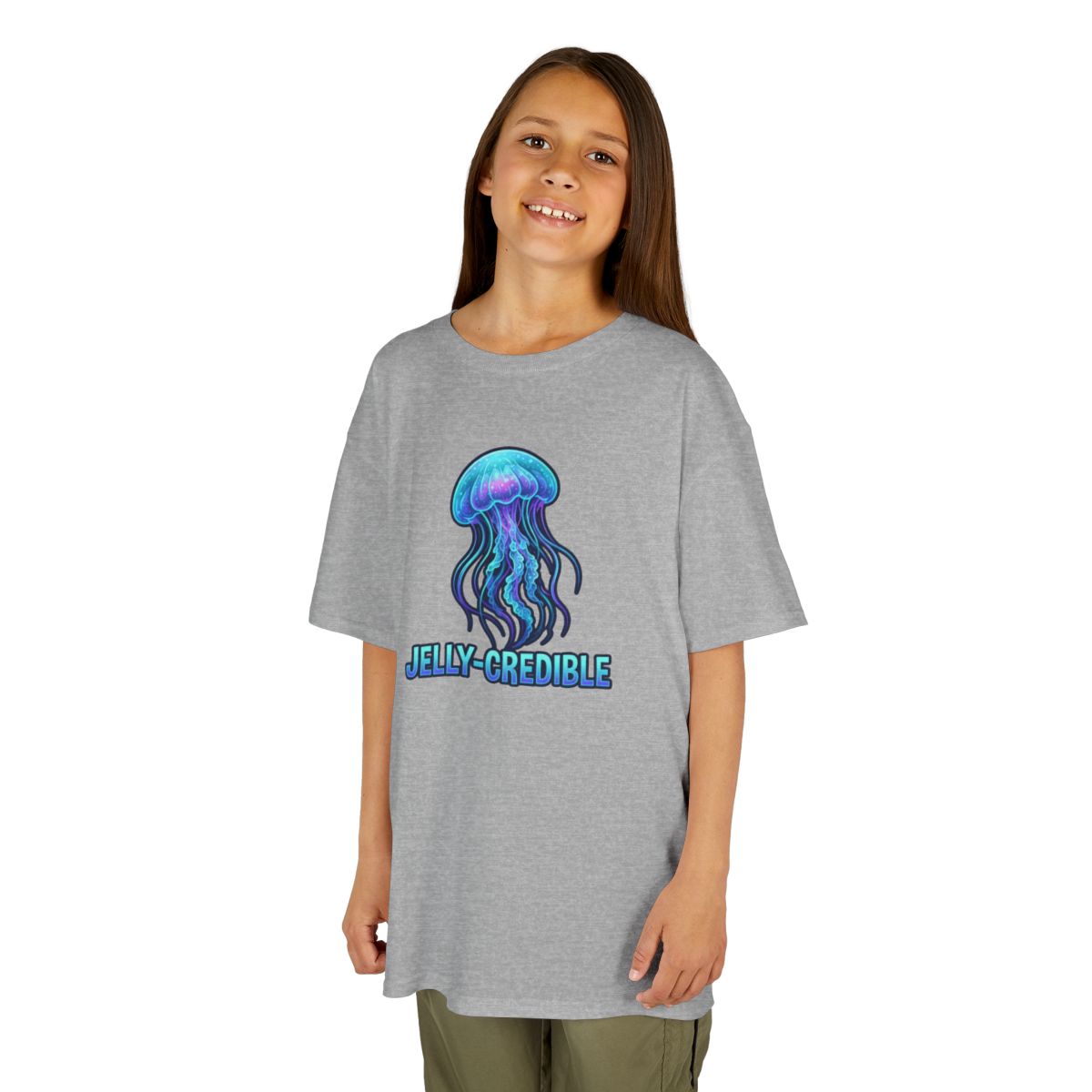 Color: Sport Grey | Jelly Credible Kids Tee