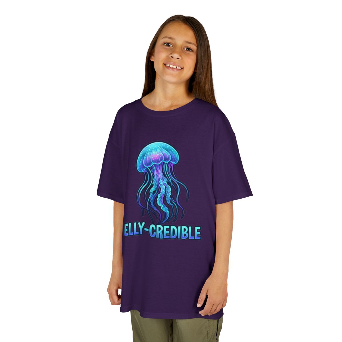 Color: Purple | Jelly Credible Kids Tee