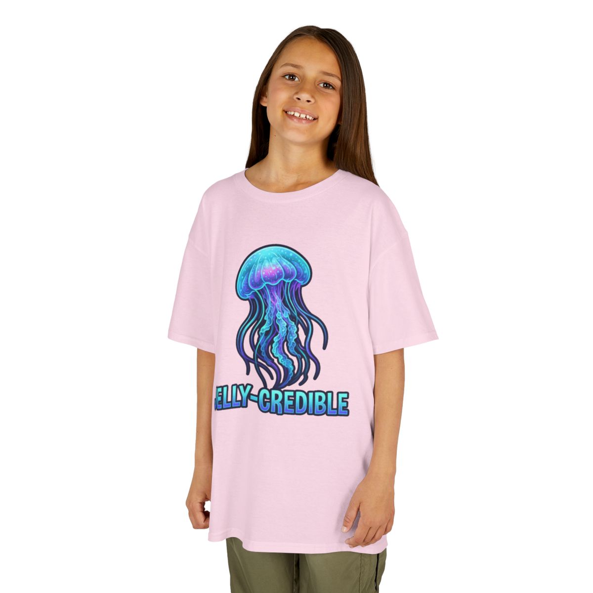 Color: Light Pink | Jelly Credible Kids Tee