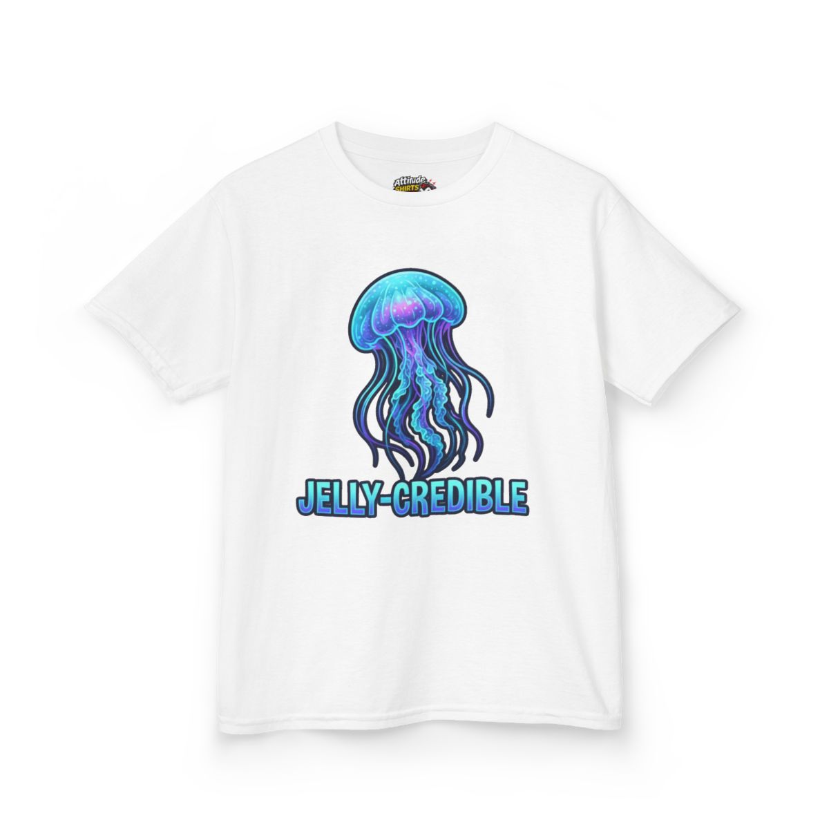 Color: White | Jelly Credible Kids Tee