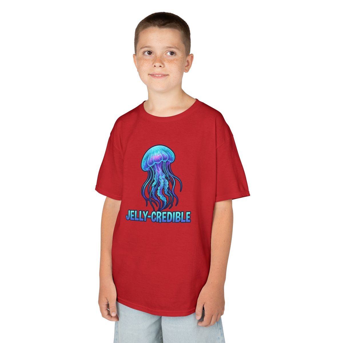Color: Red | Jelly Credible Kids Tee