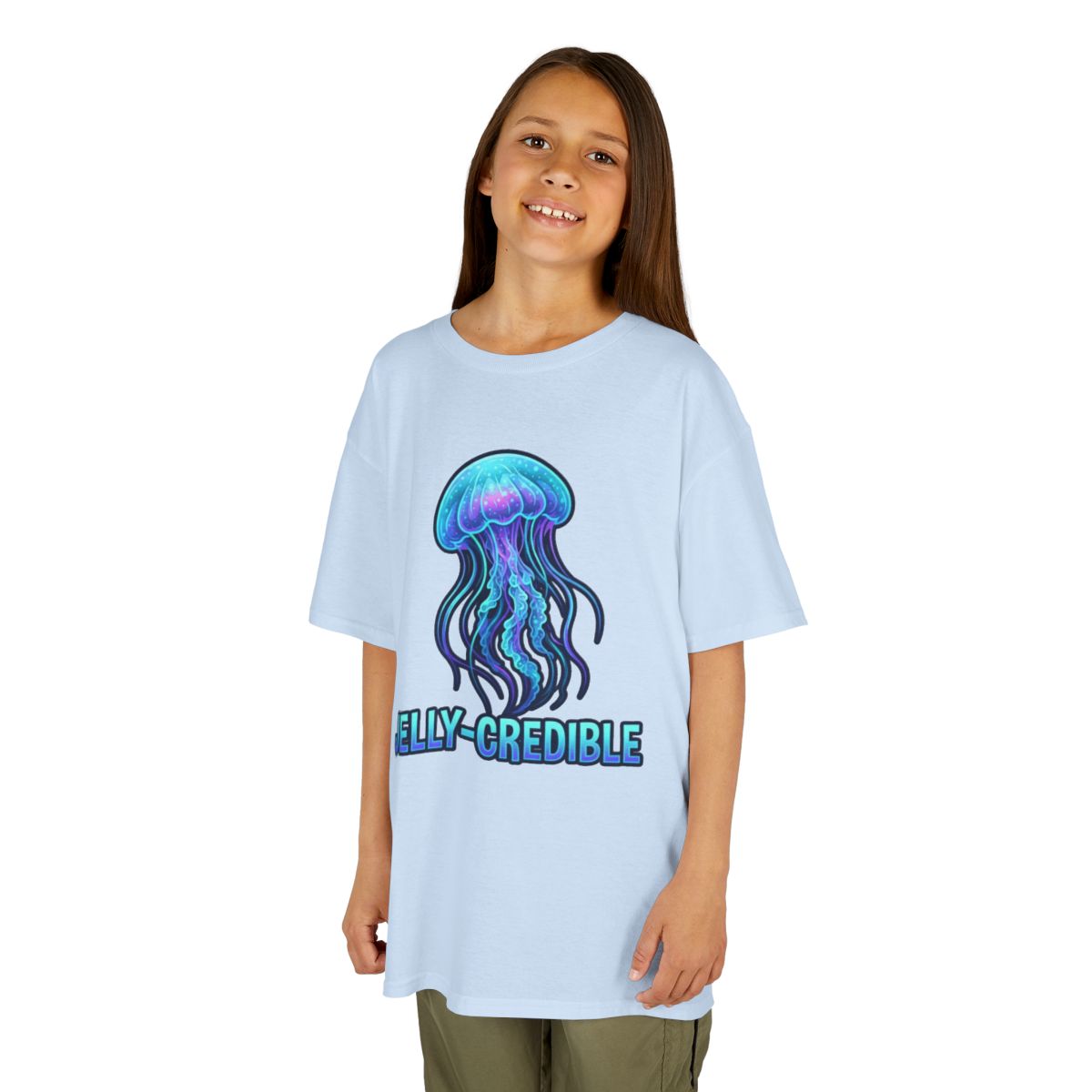 Color: Light Blue | Jelly Credible Kids Tee