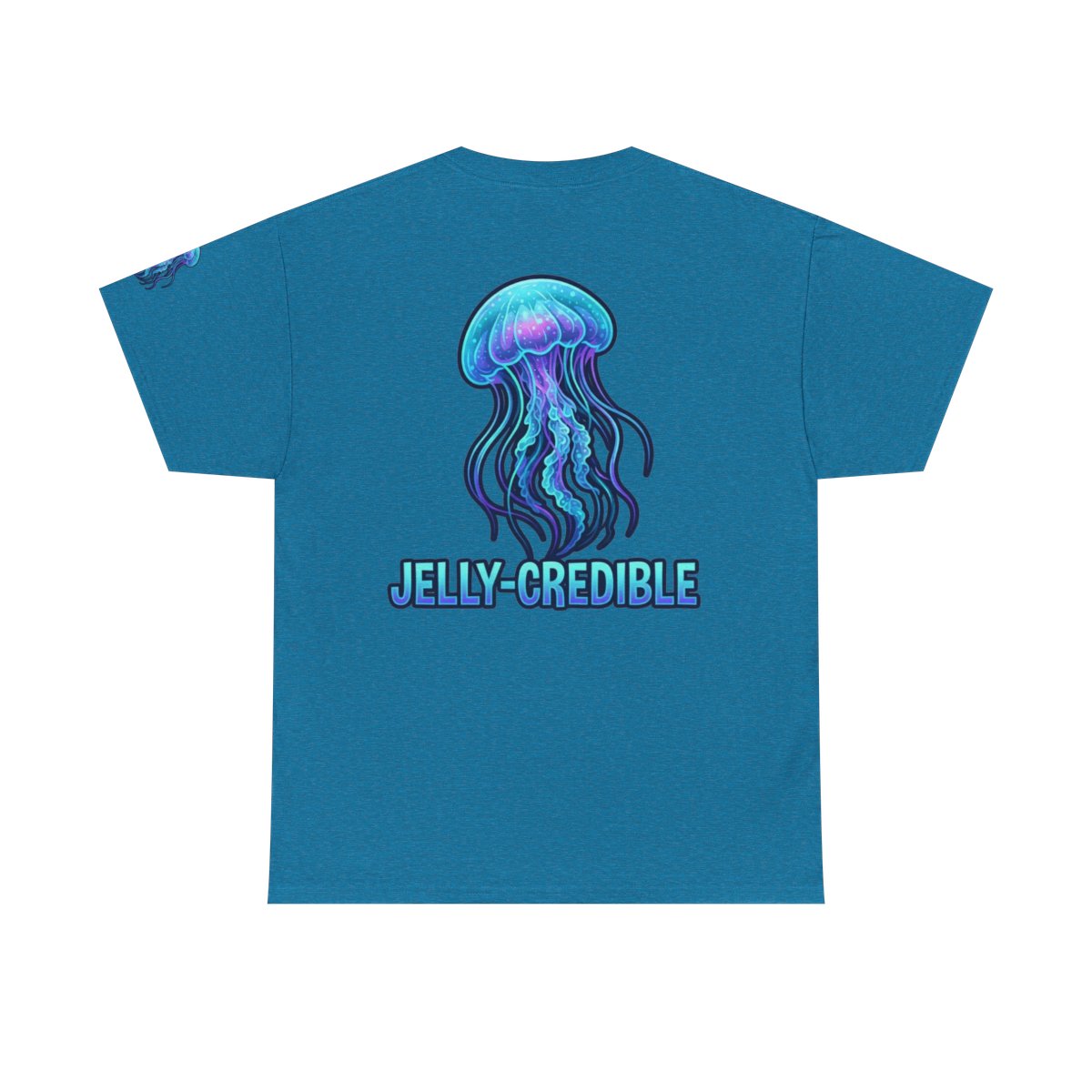 Color: Antique Sapphire | Jelly Credible Premium Graphic Tee