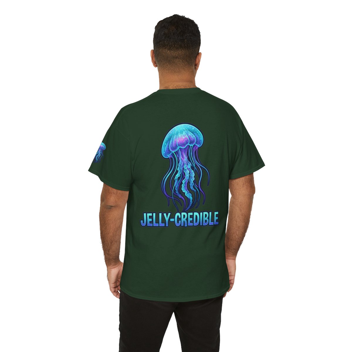Color: Forest Green | Jelly Credible Premium Graphic Tee