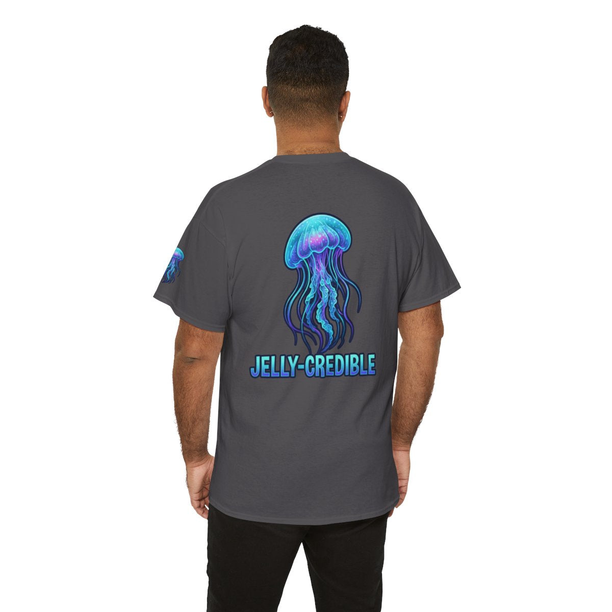 Color: Charcoal | Jelly Credible Premium Graphic Tee
