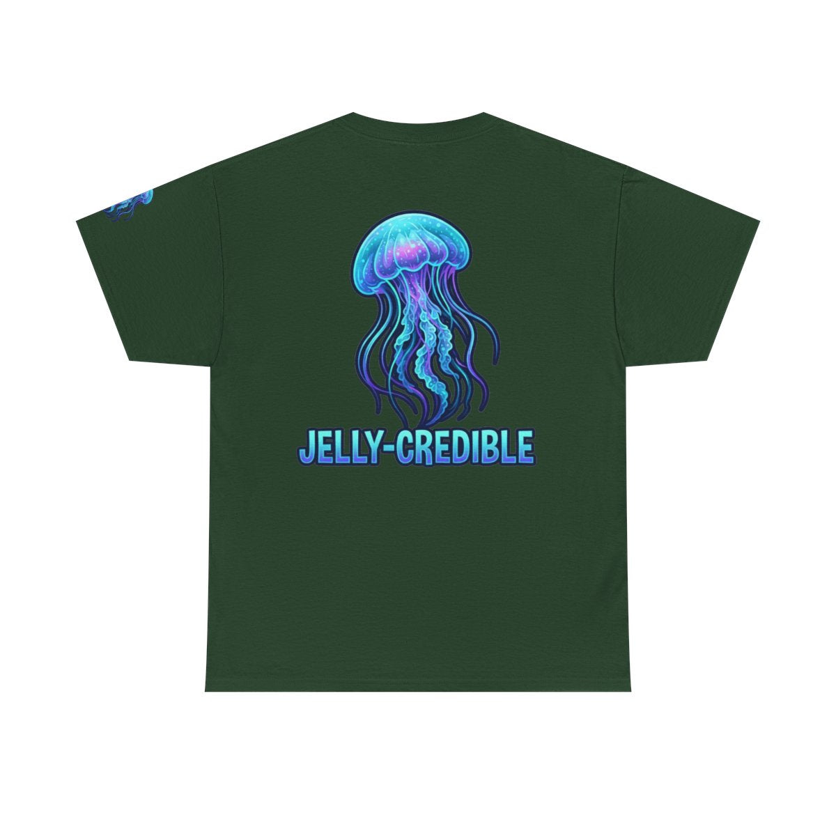 Color: Forest Green | Jelly Credible Premium Graphic Tee