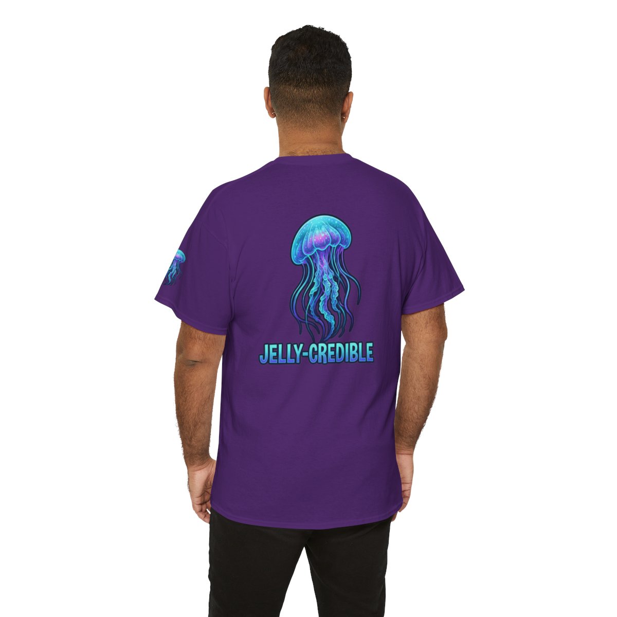Color: Purple | Jelly Credible Premium Graphic Tee