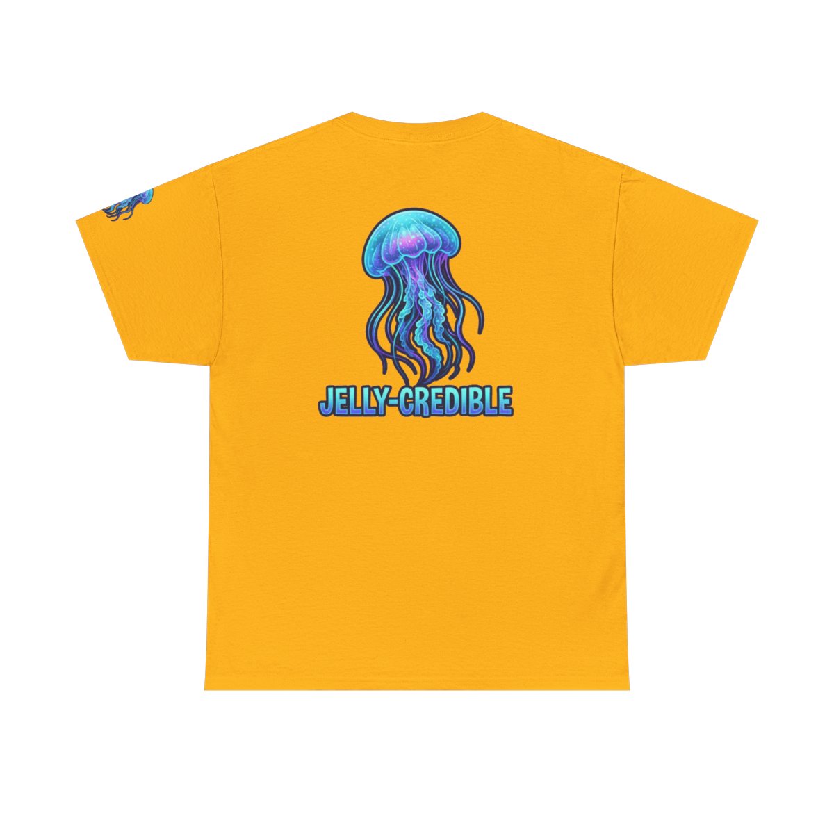 Color: Gold | Jelly Credible Premium Graphic Tee