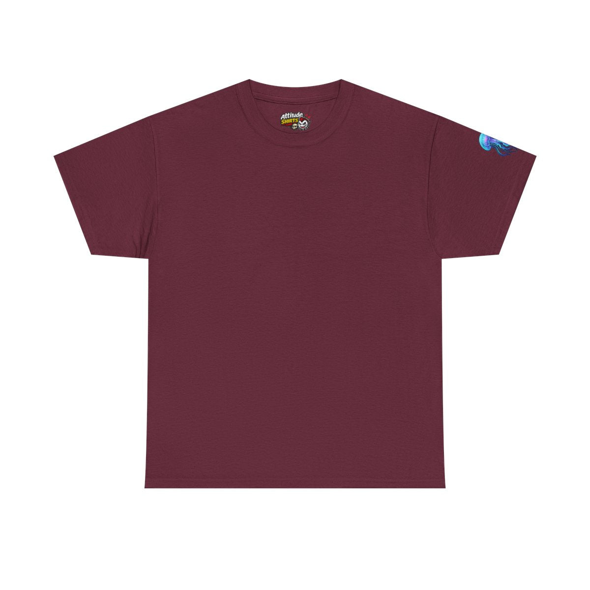 Color: Maroon | Jelly Credible Premium Graphic Tee