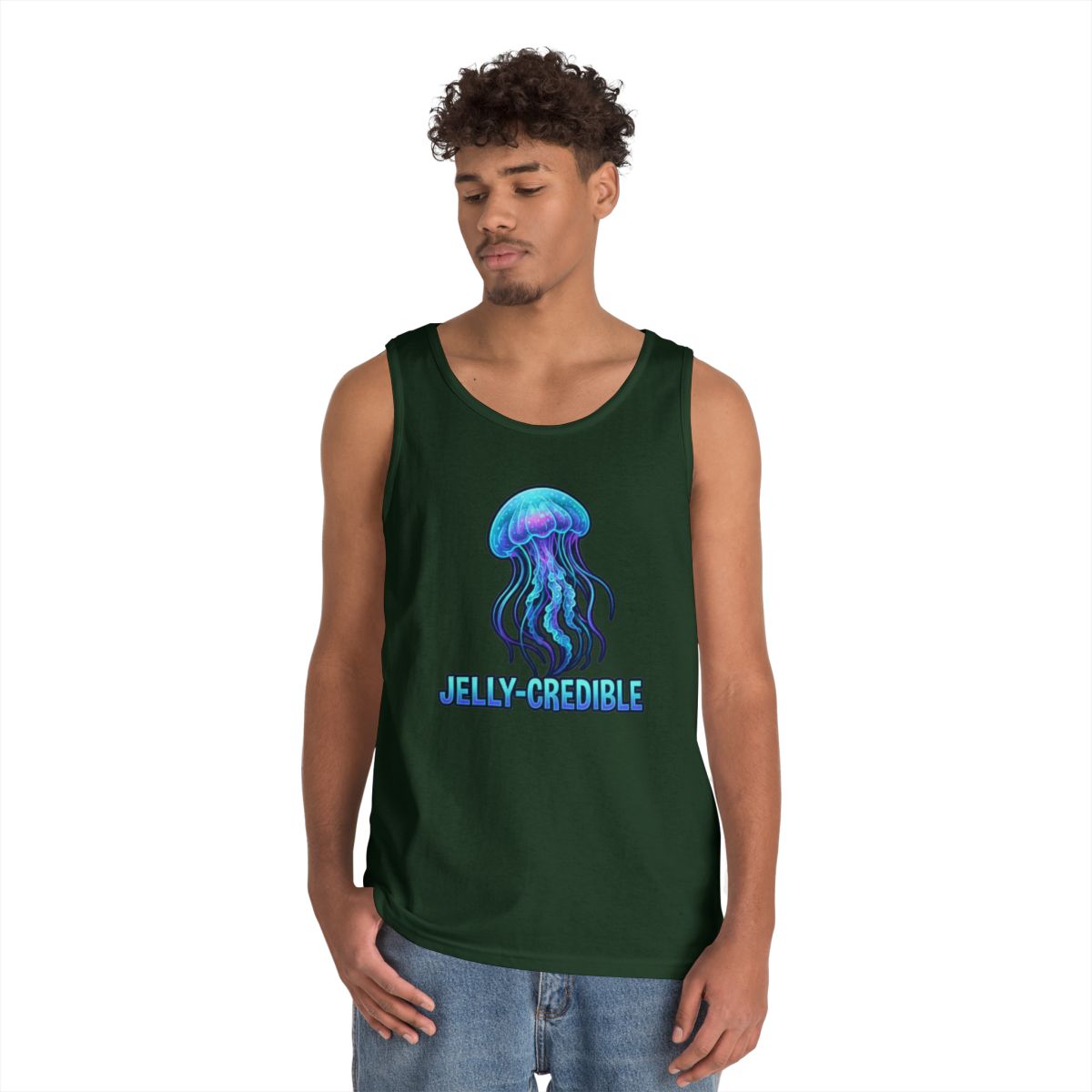 Color: Forest Green | Jelly Credible Tank Top