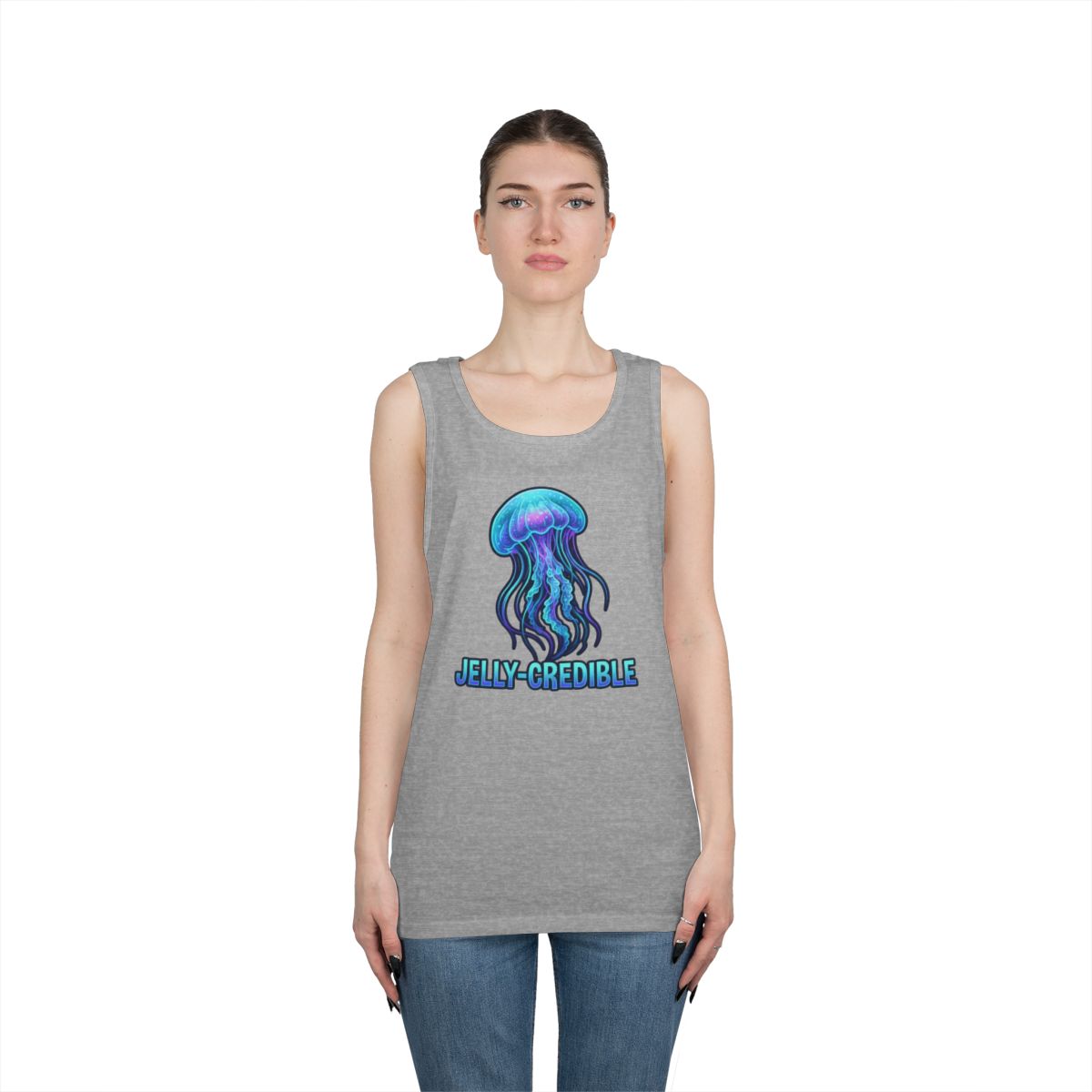Color: Sport Grey | Jelly Credible Tank Top