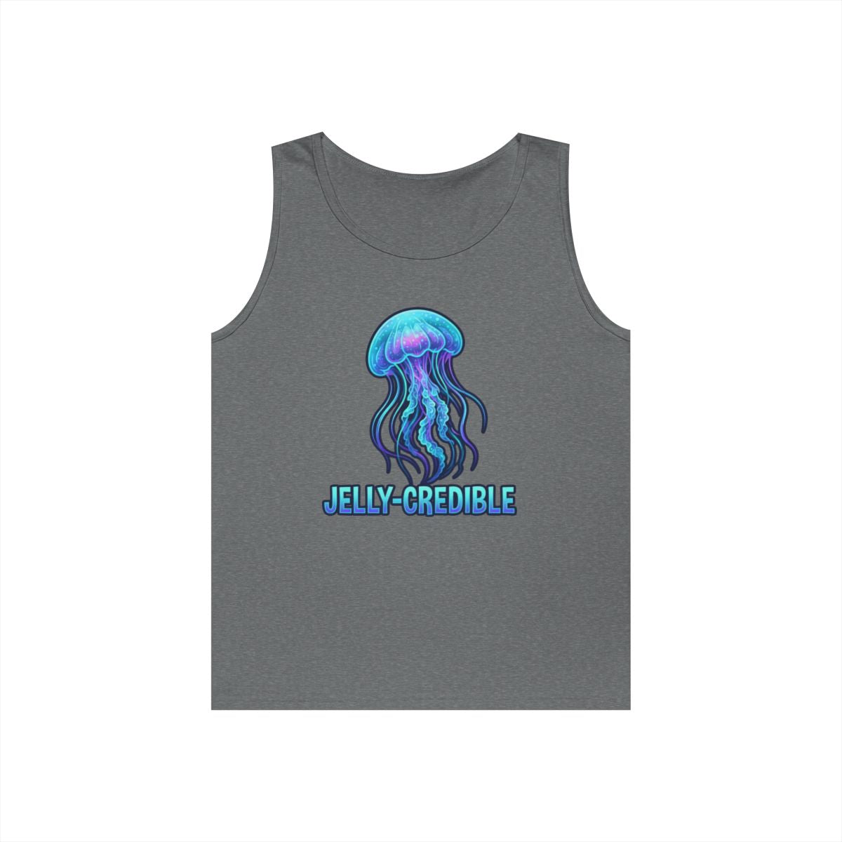 Color: Graphite Heather | Jelly Credible Tank Top