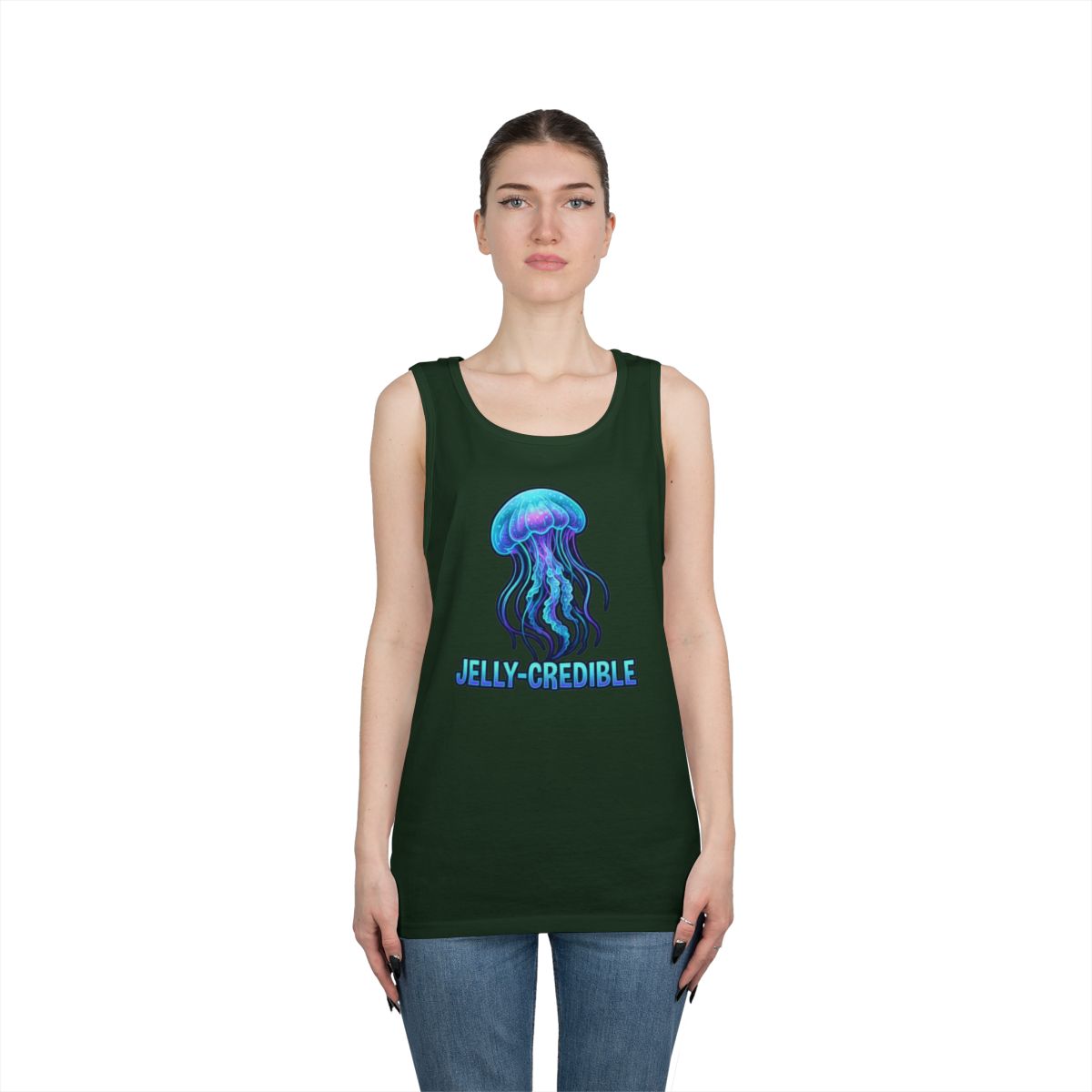 Color: Forest Green | Jelly Credible Tank Top