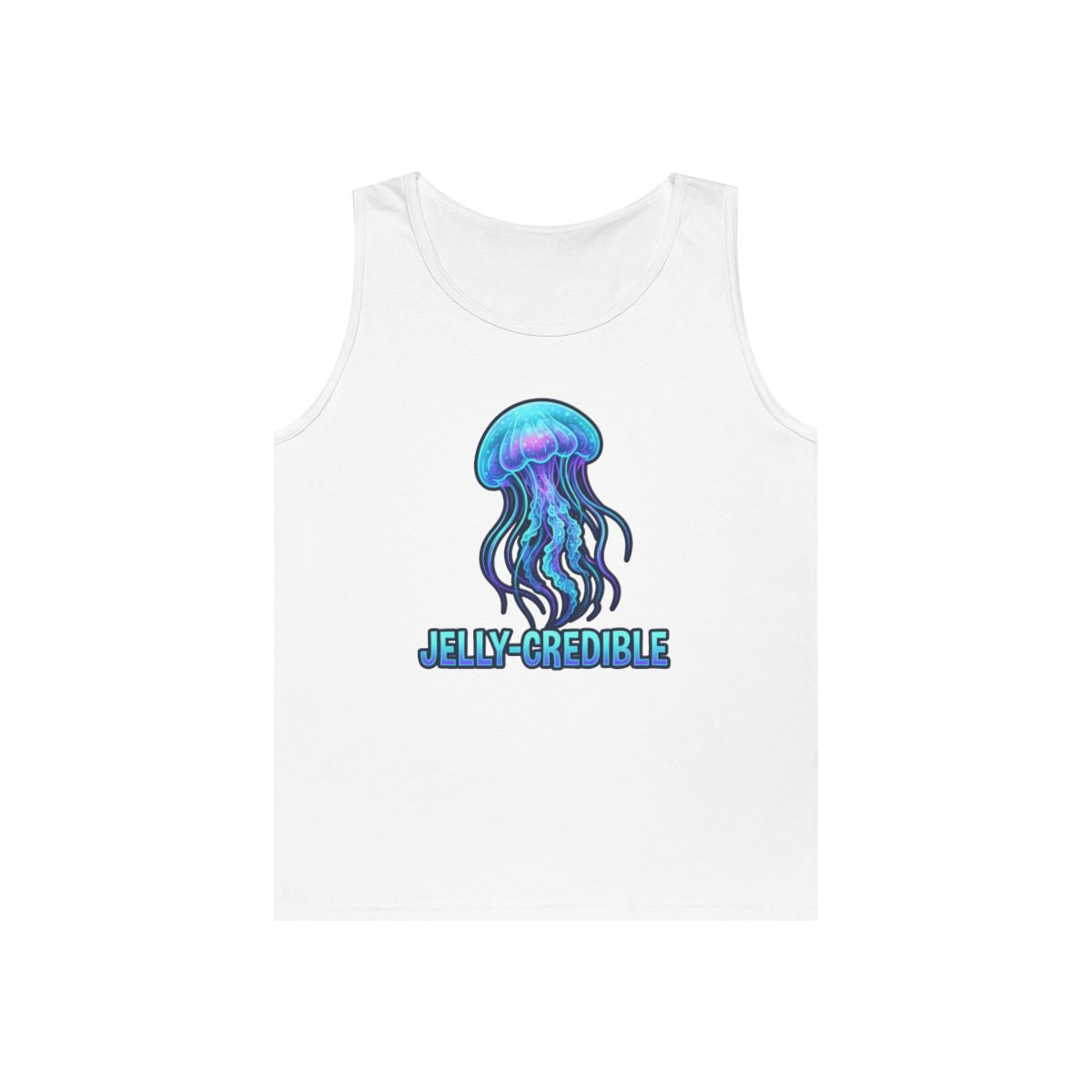 Color: White | Jelly Credible Tank Top