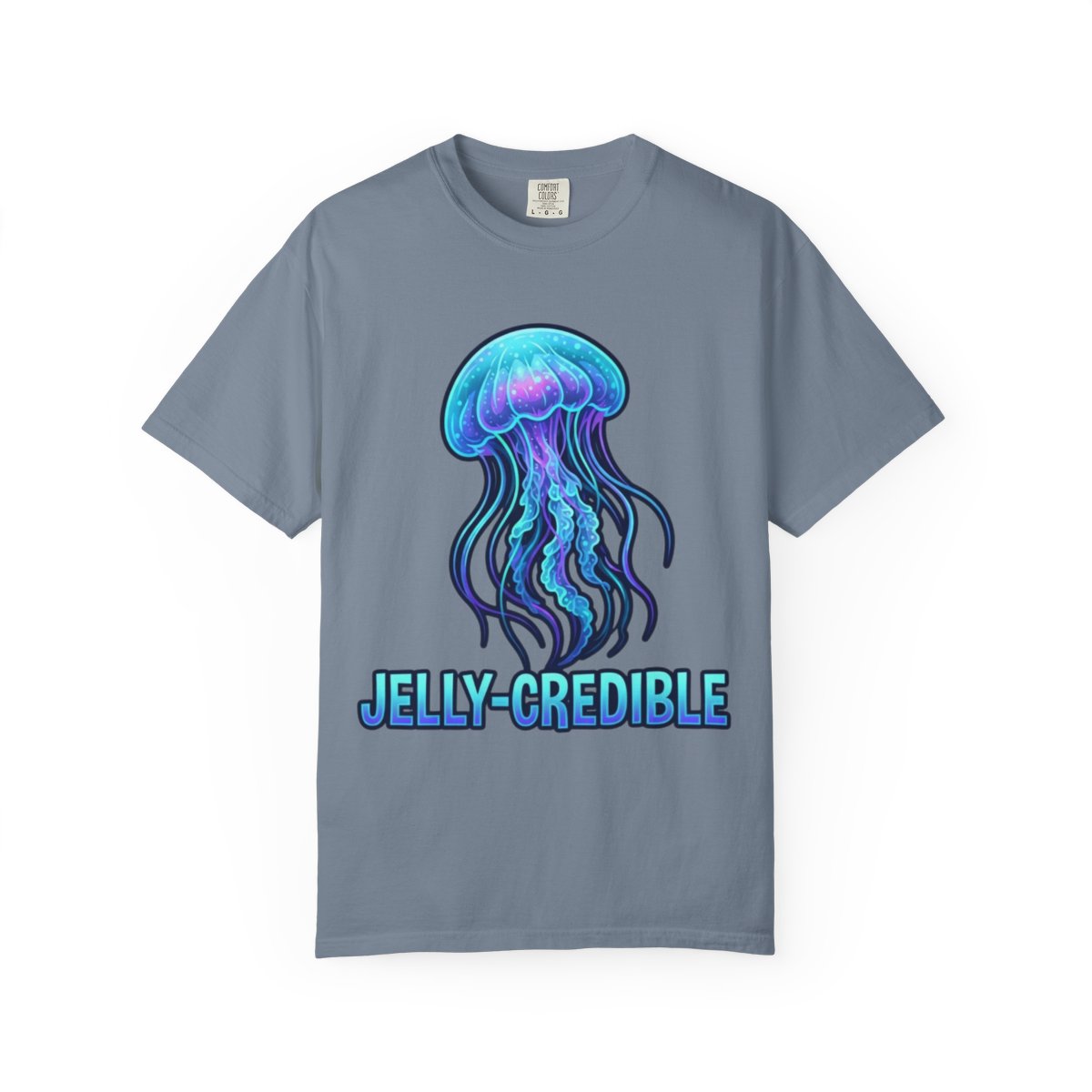 Color: Blue Jean | Jelly Credible Unisex Garment-Dyed Tee
