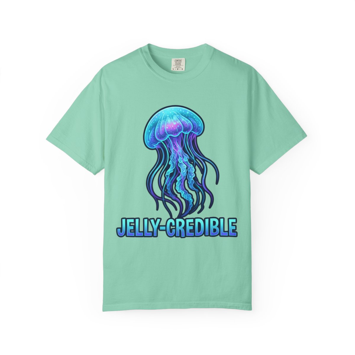 Color: Island Reef | Jelly Credible Unisex Garment-Dyed Tee