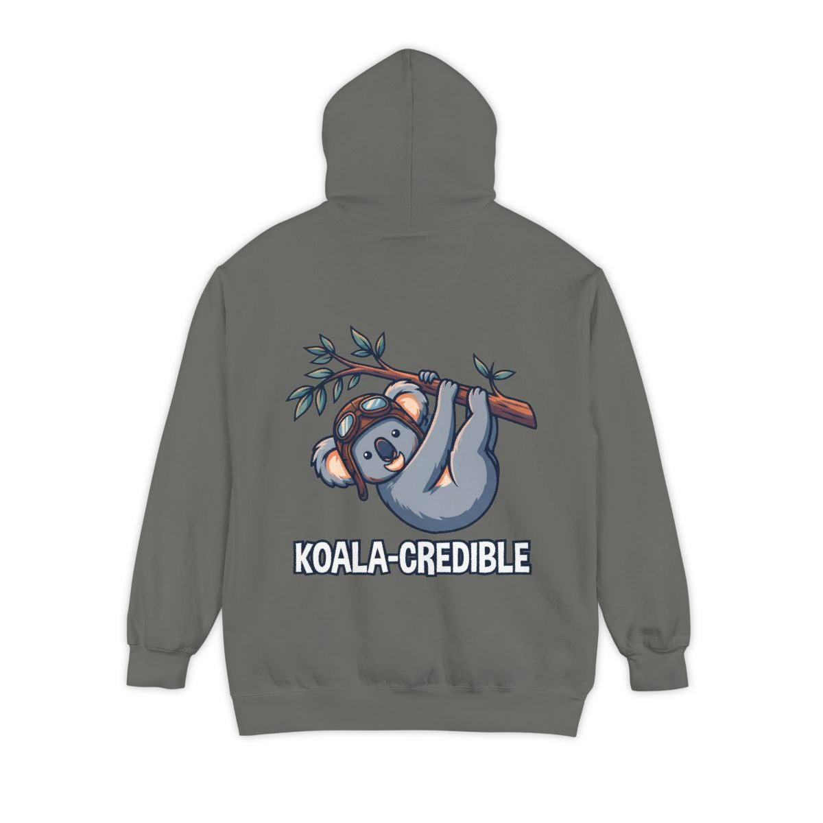 Color: Grey | Koala Credible Garment-Dyed Hoodie