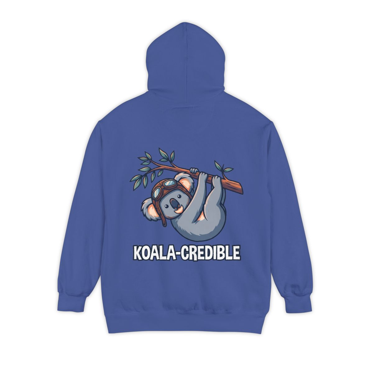 Color: Flo Blue | Koala Credible Garment-Dyed Hoodie