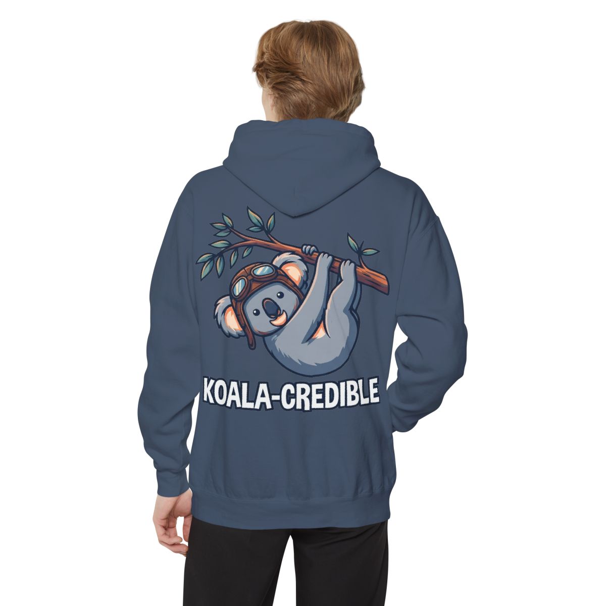 Color: Denim | Koala Credible Garment-Dyed Hoodie