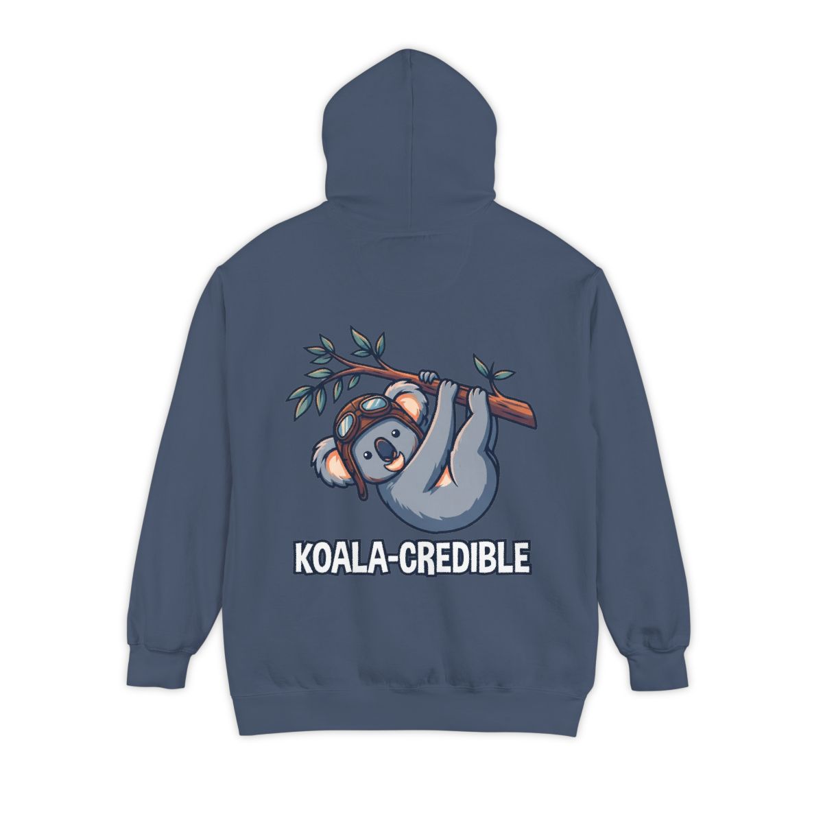 Color: Denim | Koala Credible Garment-Dyed Hoodie