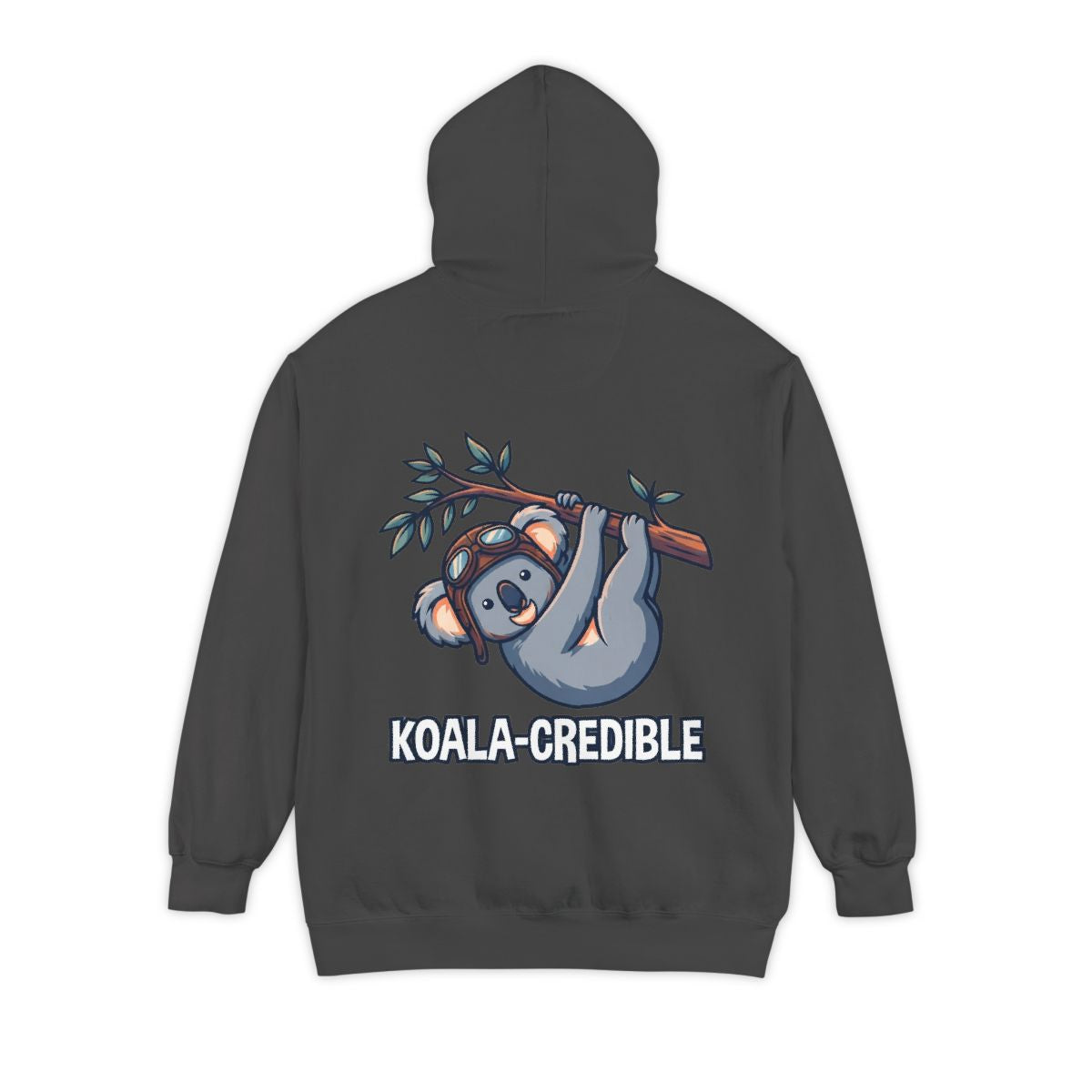 Color: Pepper | Koala Credible Garment-Dyed Hoodie
