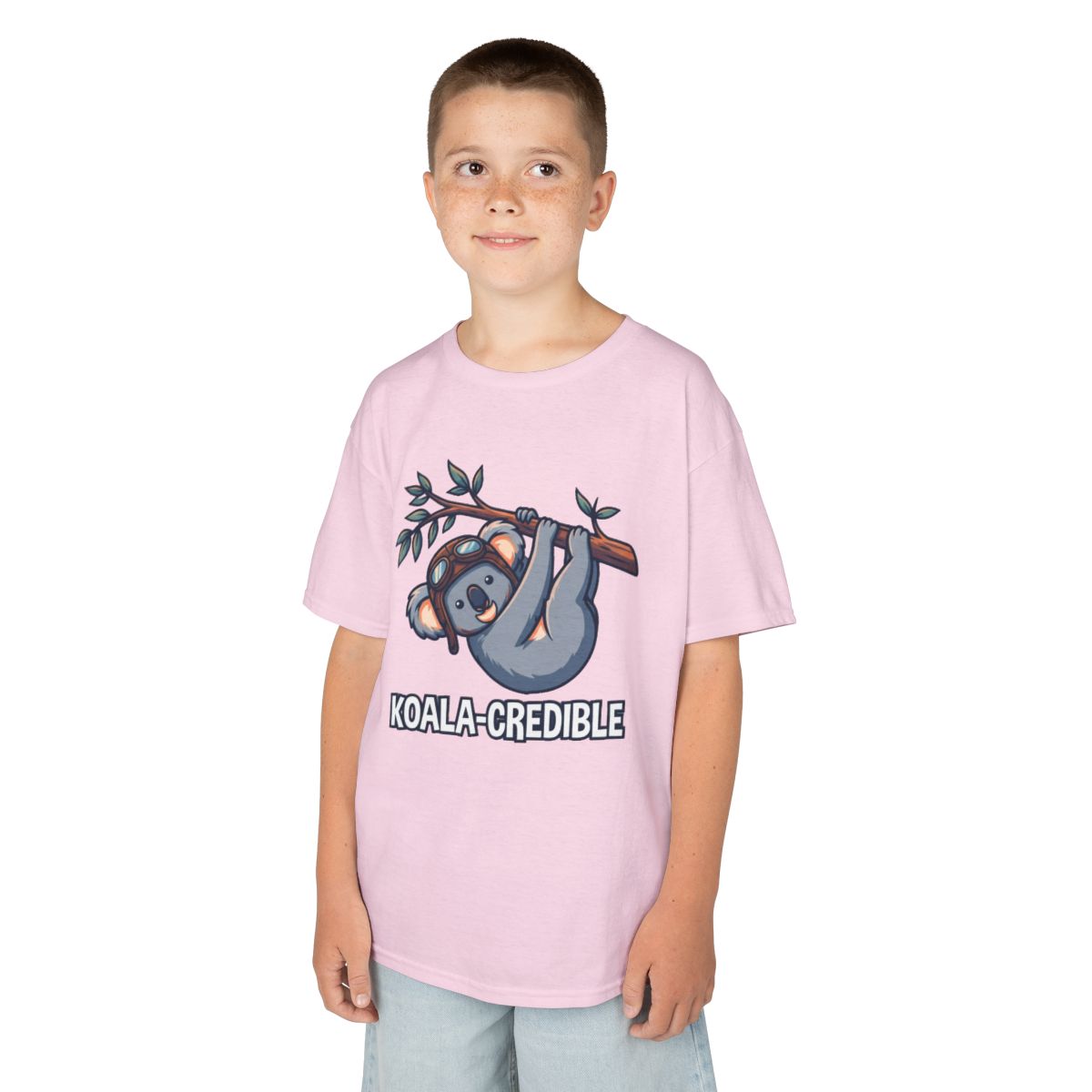 Color: Light Pink | Koala Credible Kids Tee