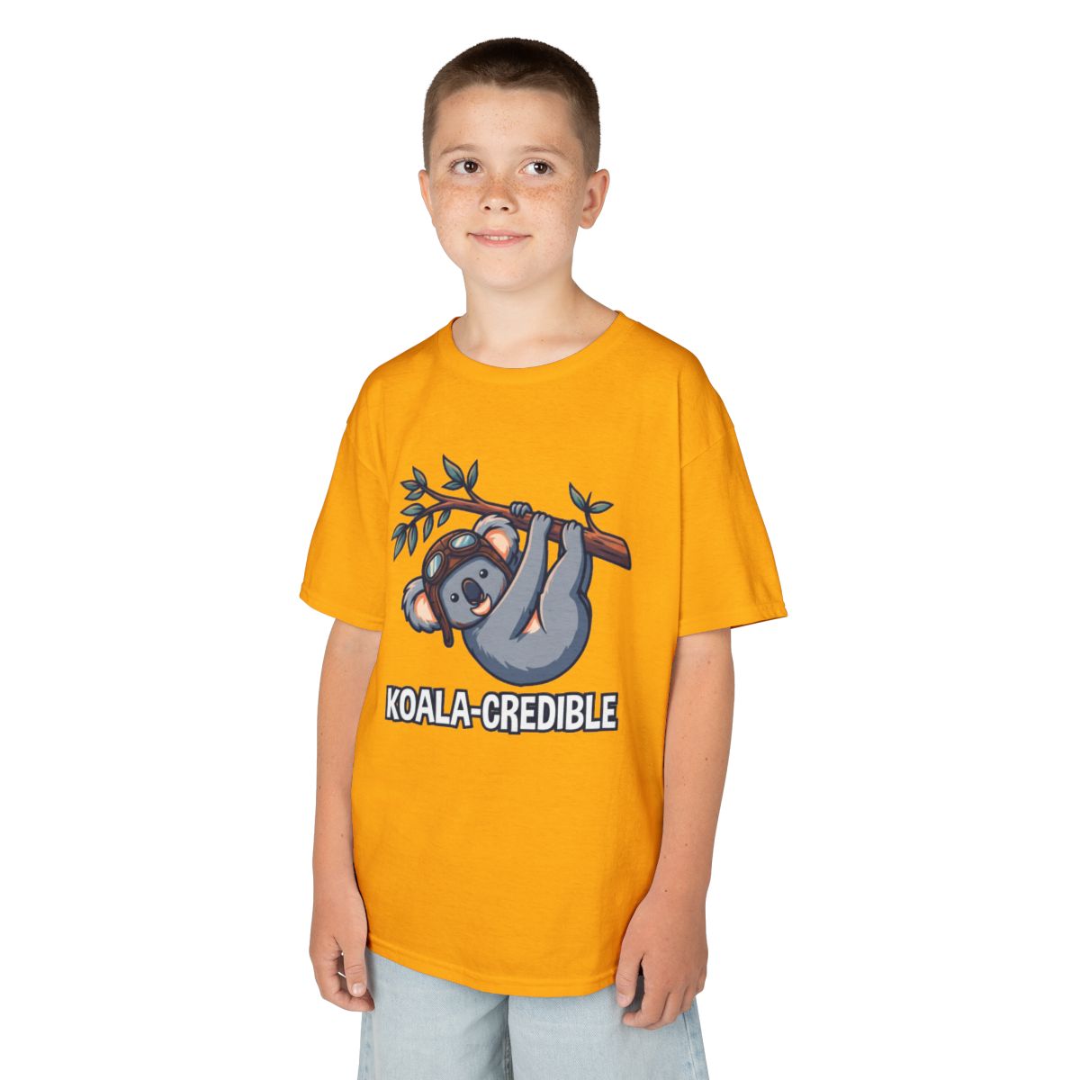 Color: Gold | Koala Credible Kids Tee