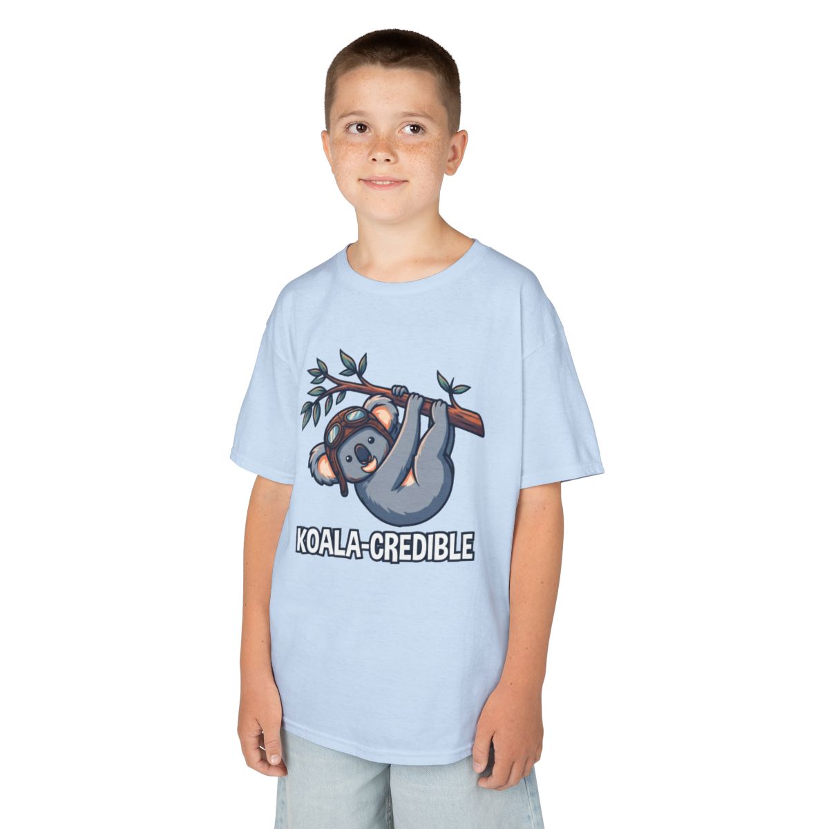 Color: Light Blue | Koala Credible Kids Tee