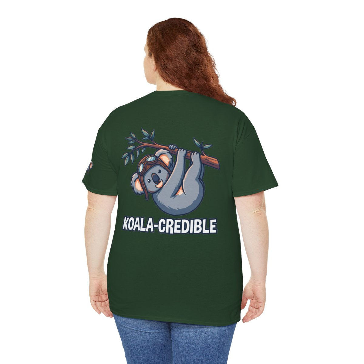 Color: Forest Green | Koala Credible Premium Graphic Tee