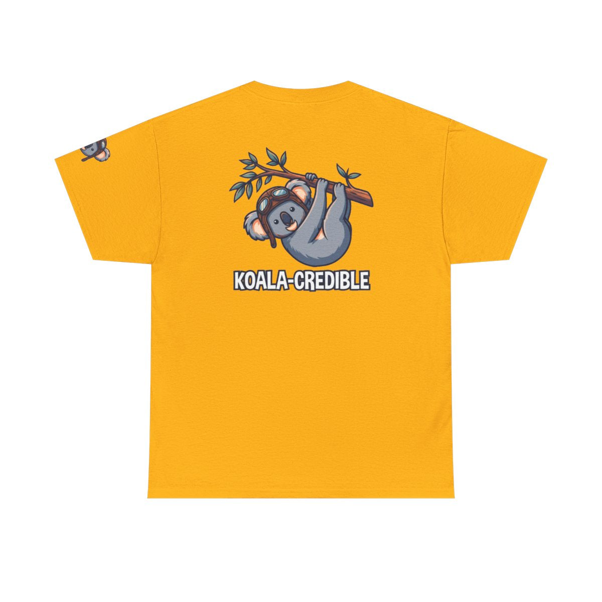 Color: Gold | Koala Credible Premium Graphic Tee