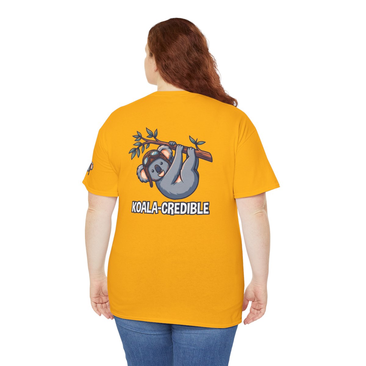 Color: Gold | Koala Credible Premium Graphic Tee
