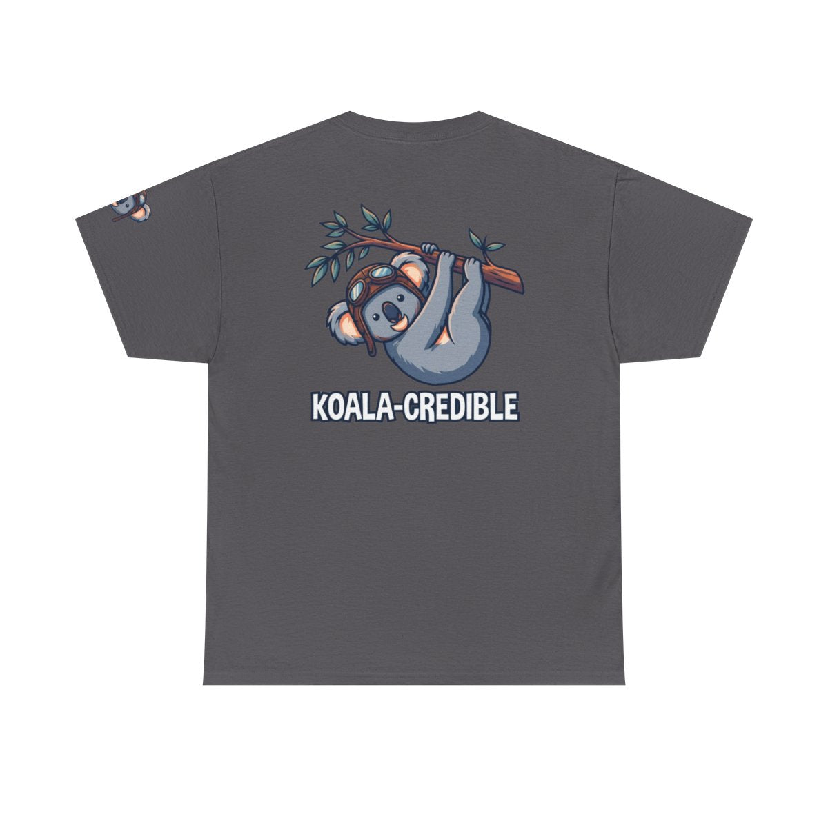 Color: Charcoal | Koala Credible Premium Graphic Tee