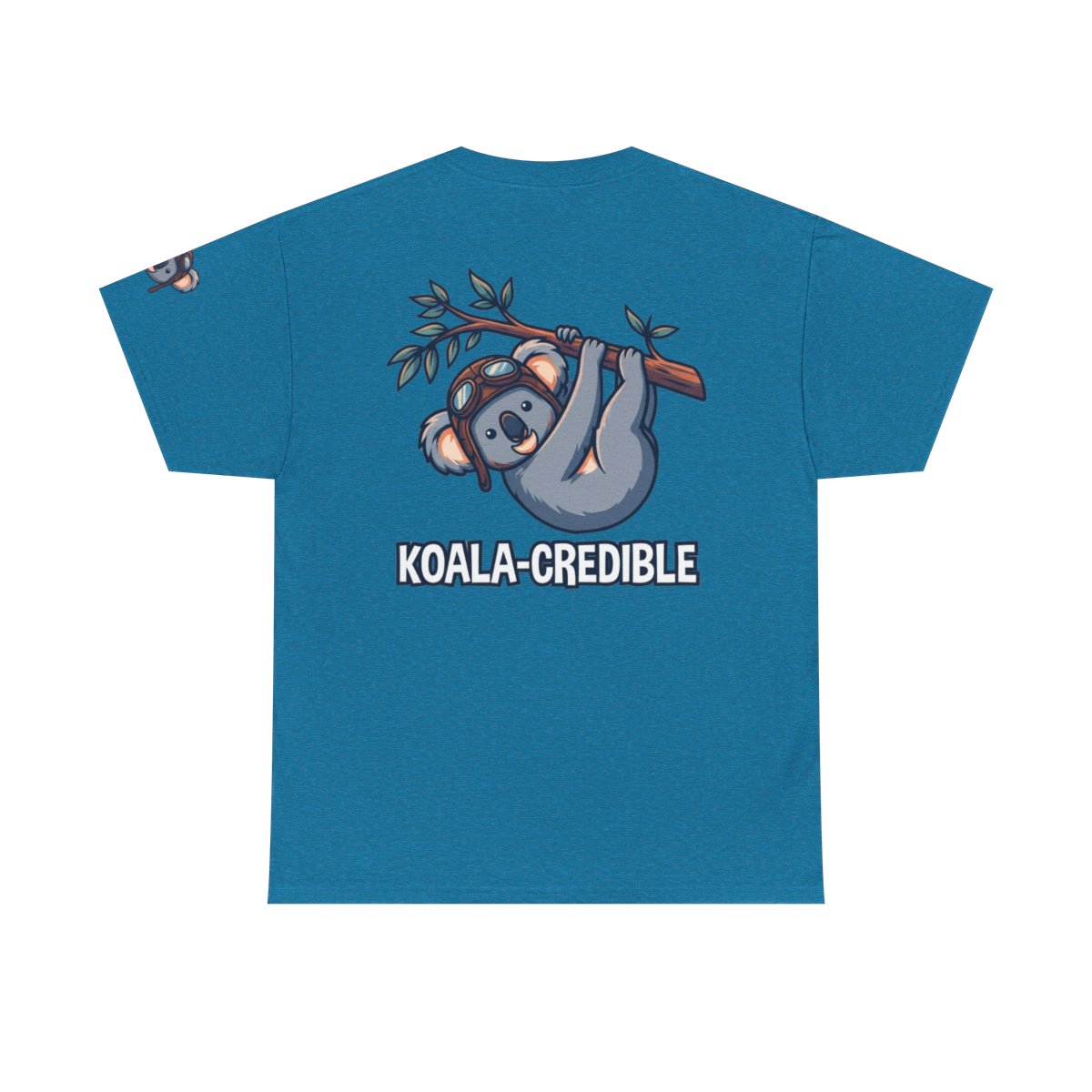 Color: Antique Sapphire | Koala Credible Premium Graphic Tee