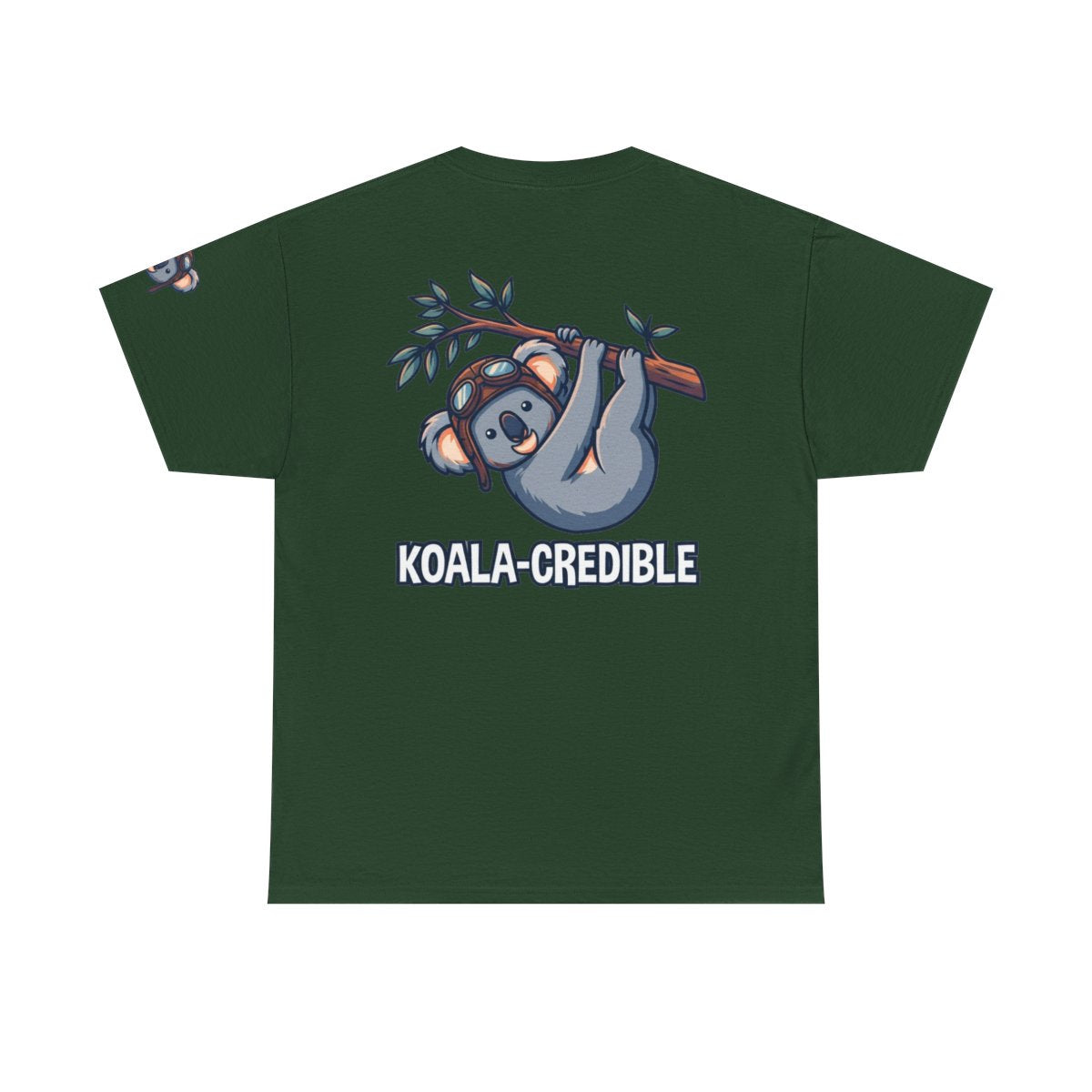 Color: Forest Green | Koala Credible Premium Graphic Tee