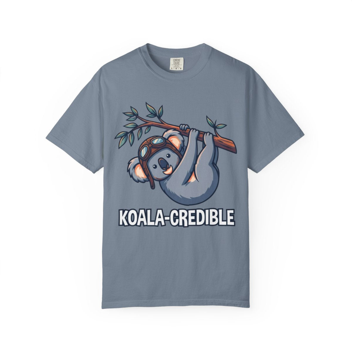 Color: Blue Jean | Koala Credible Unisex Garment-Dyed Tee