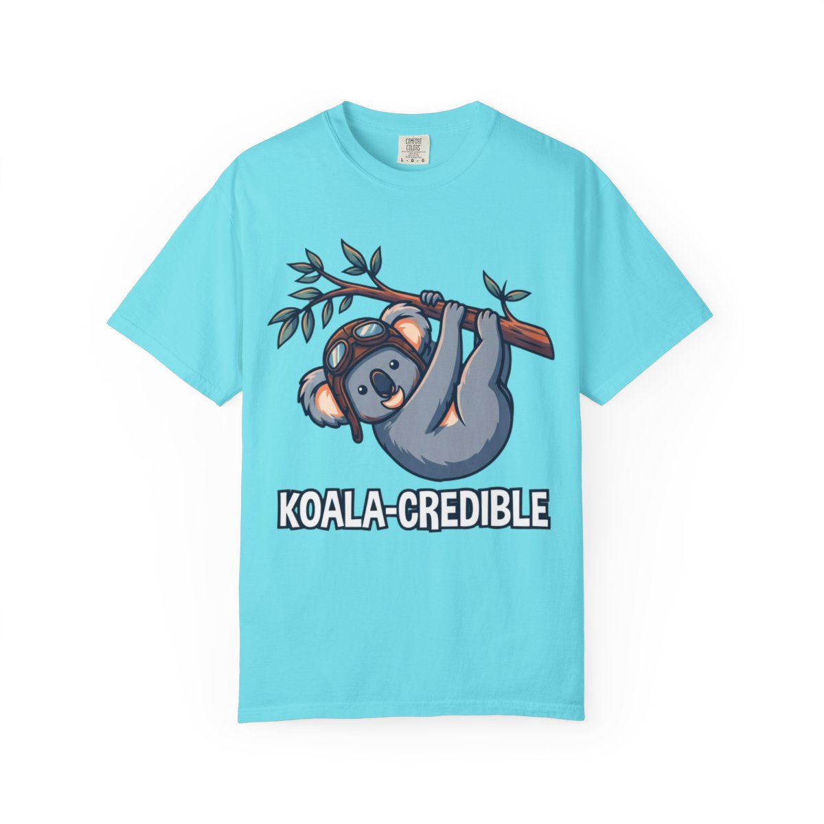 Color: Lagoon Blue | Koala Credible Unisex Garment-Dyed Tee