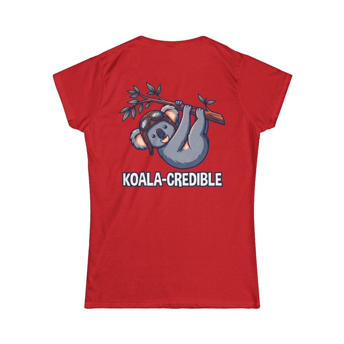 Color: Red | Koala Credible Women's Tee