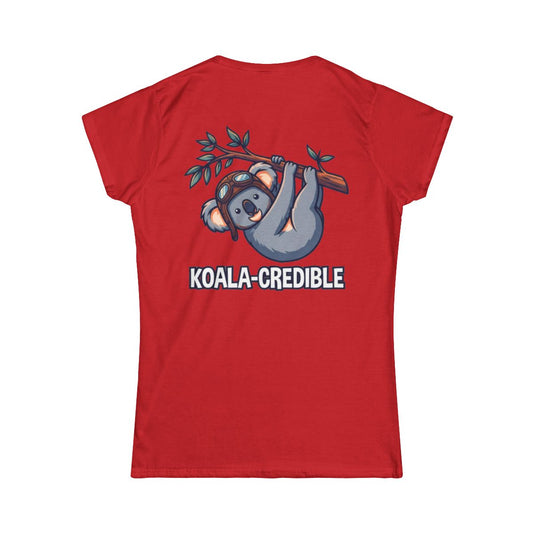 Color: Red | Koala Credible Women's Tee