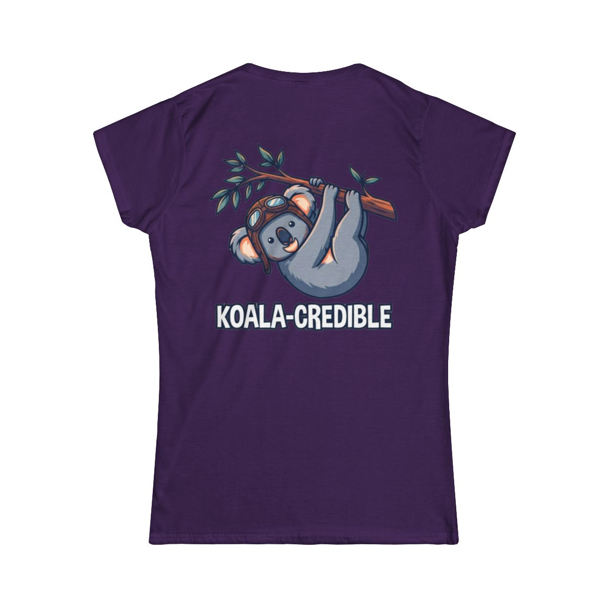 Color: Purple | Koala Credible Women's Tee