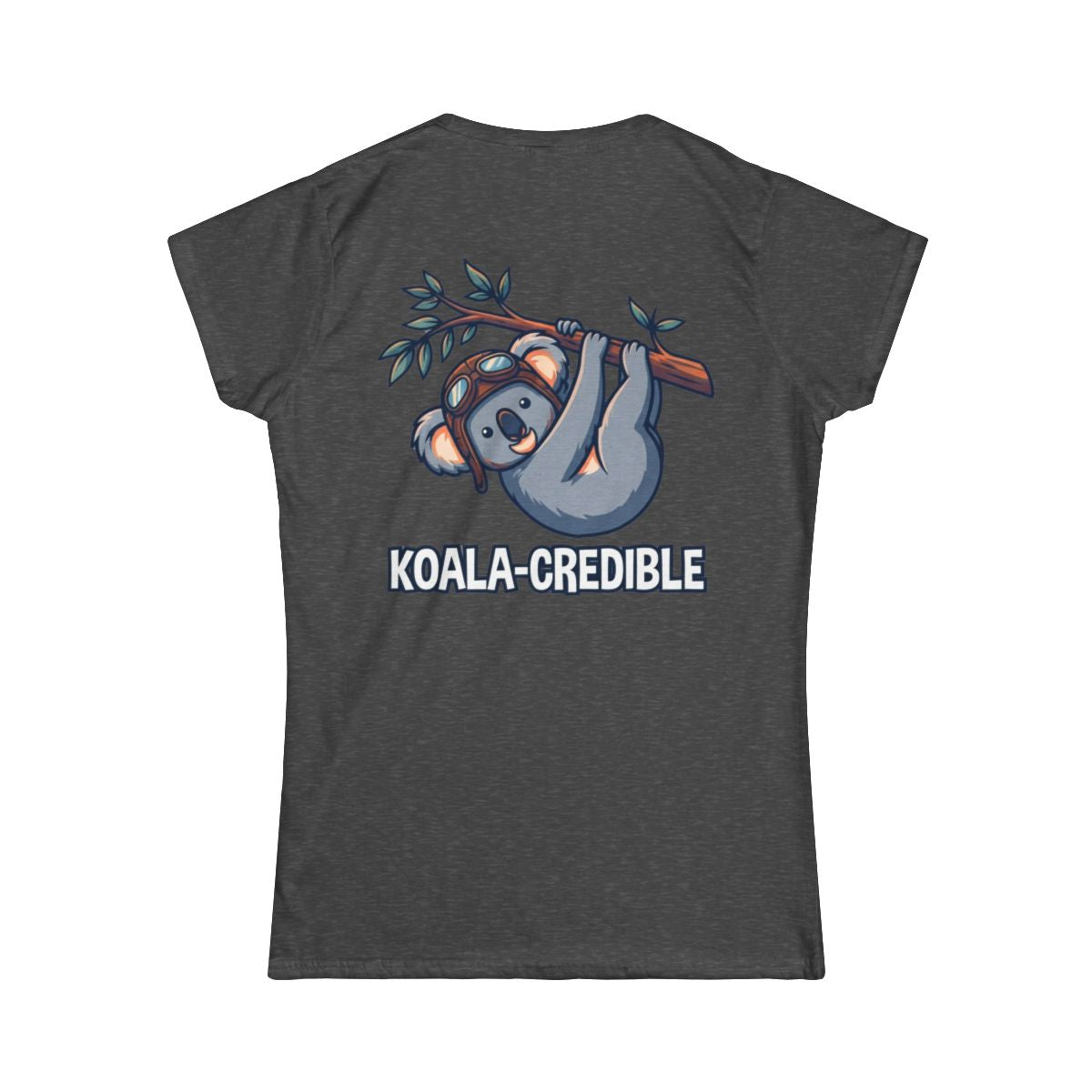 Color: Dark Heather | Koala Credible Women's Tee