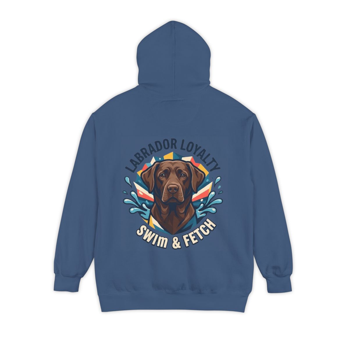 Color: True Navy | Labrador Loyalty Swim Fetch Garment-Dyed Hoodie